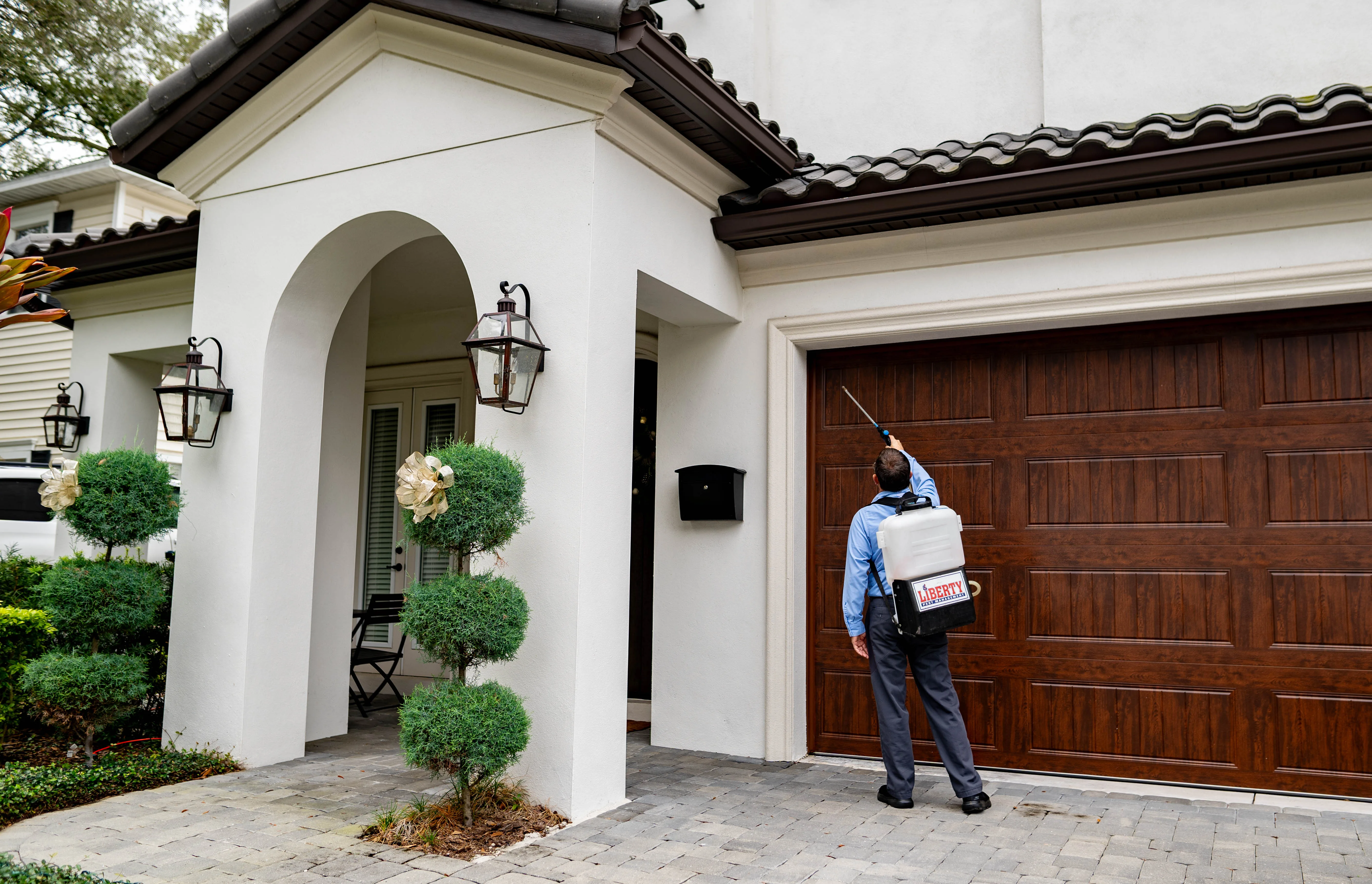 Liberty Pest Management technician
